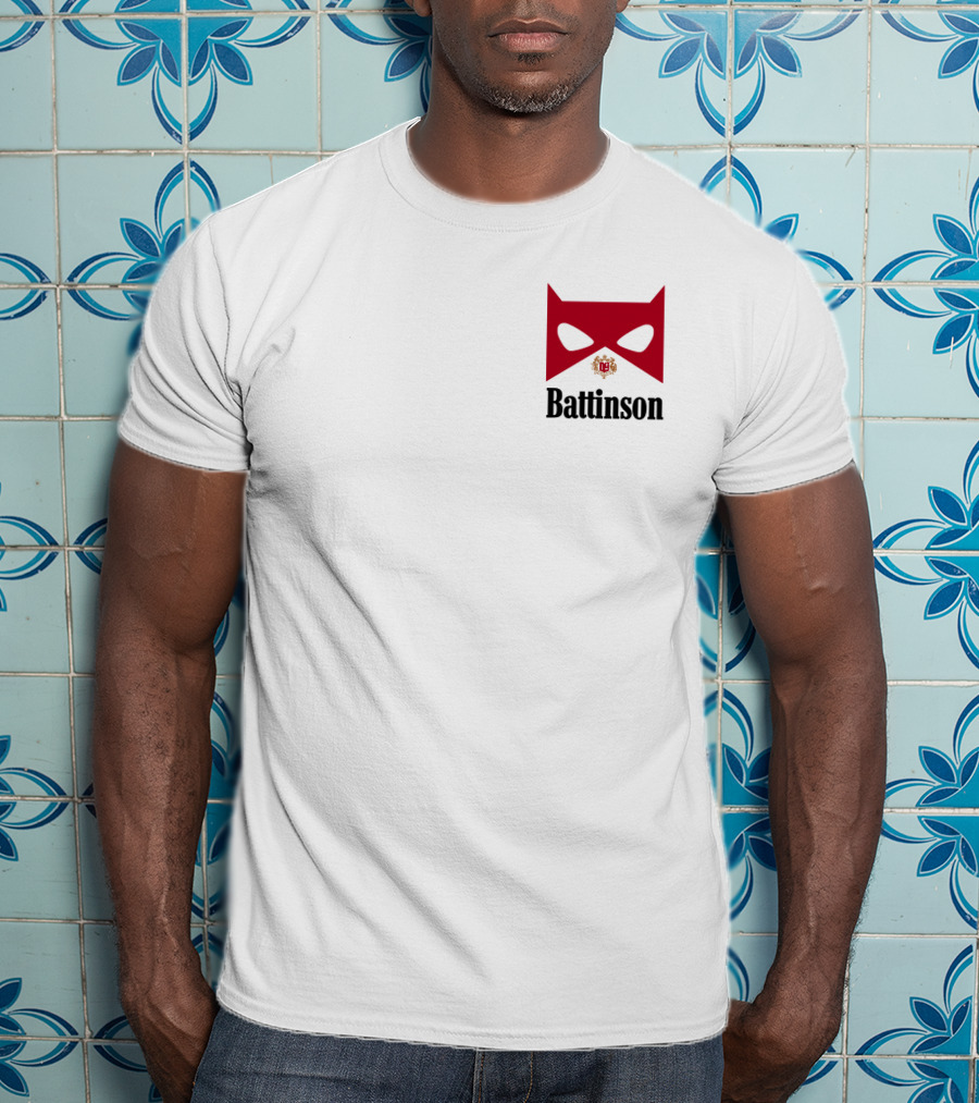 Battinson Mask Red T-Shirt