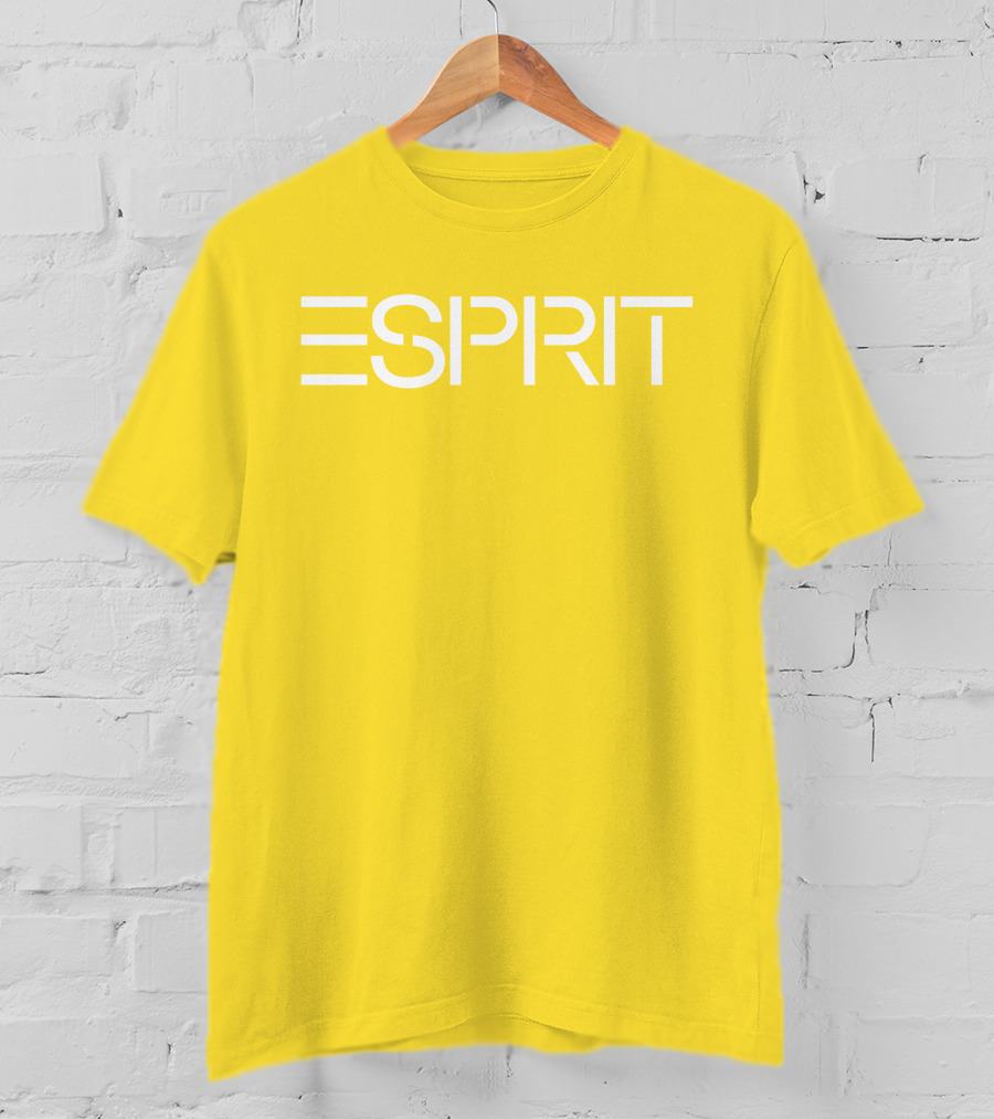 Hbx Store Merch Esprit Yellow Background T-Shirt