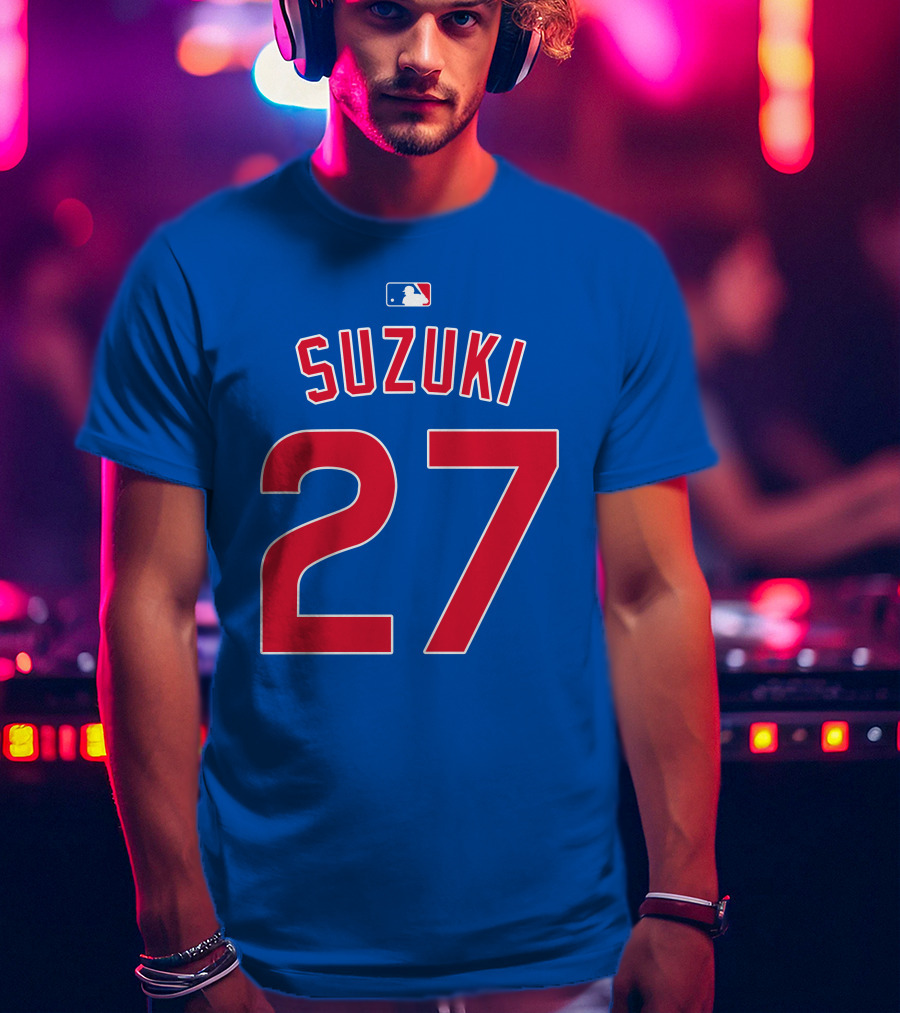 Obvious Merch Seiya Suzuki 27 MLB Jersey T-Shirt