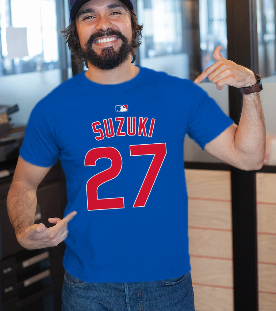Obvious Merch Seiya Suzuki 27 MLB Jersey T-Shirt
