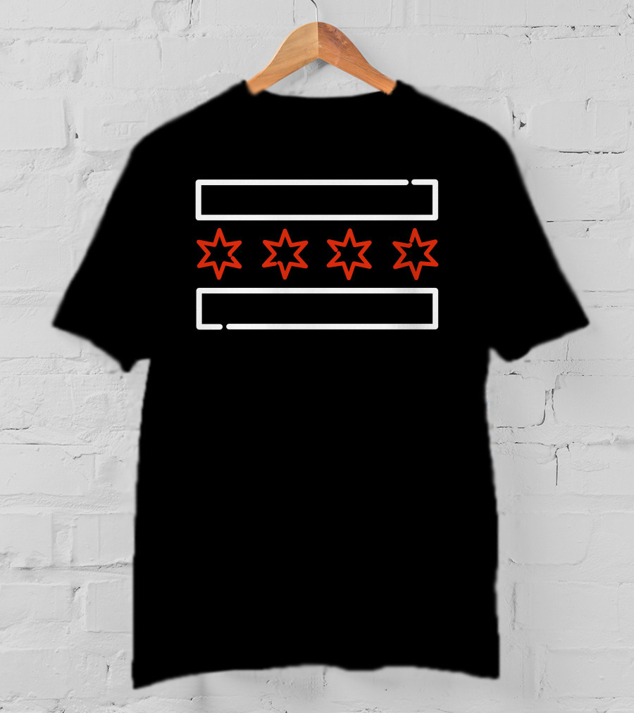 Chicago Blackhawks Foundation City Merch Cbh Shop Blackhawks Store Stars T-Shirt