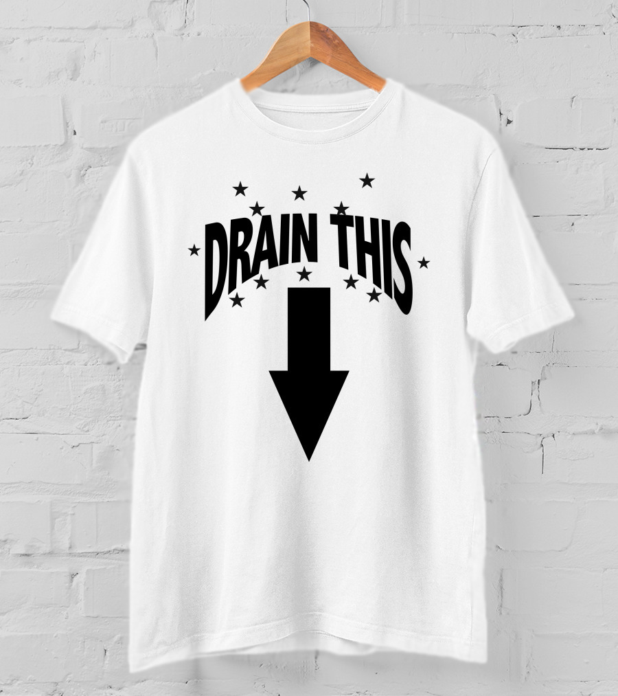 Drain This Rafa Stinks Stars Arrow T-Shirt