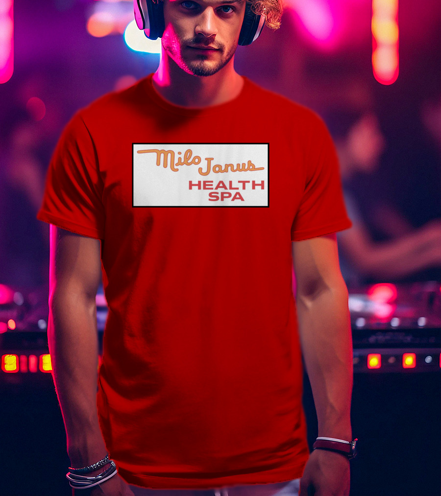 Milo Janus Health Spa Columbo Phile Classic TV Reference T-Shirt
