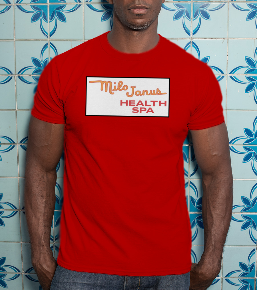 Milo Janus Health Spa Columbo Phile Classic TV Reference T-Shirt