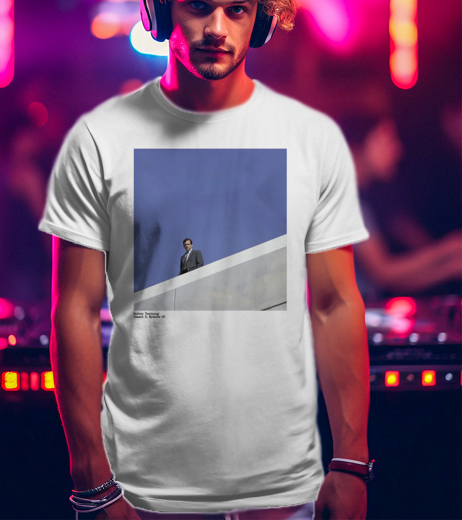 Safety Training Season 3 Episode 20 Roof Scene The Office Experience Store T-Shirt