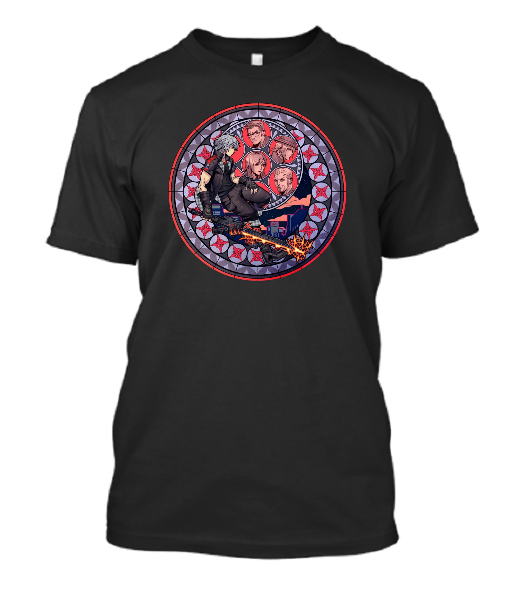 The Yozora Station Of Awakening Kingdom Hearts Fourth Wall Shop Nightfall T-Shirt