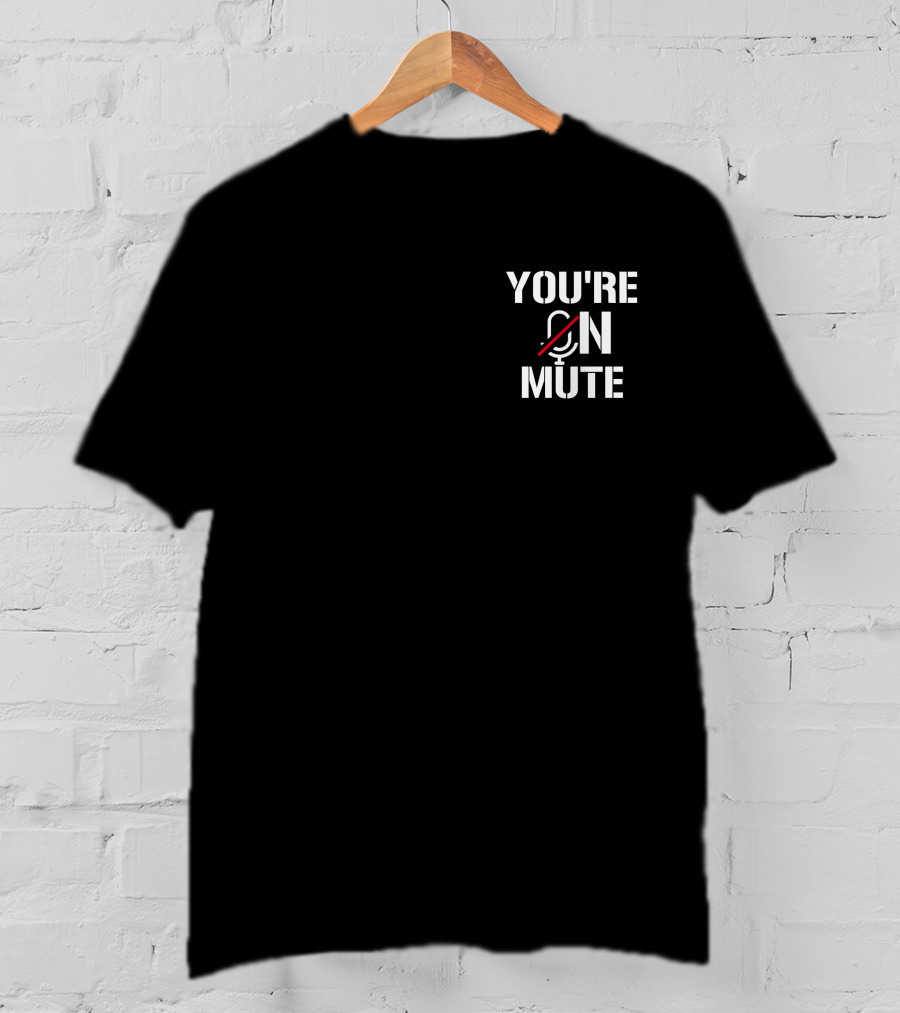 You're On Mute Microphone Icon Shahnaz Gill Fandom T-Shirt