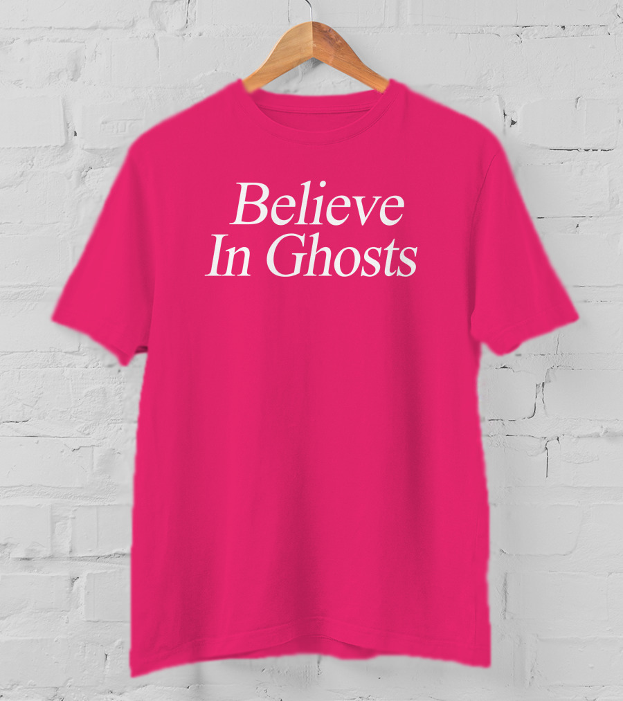 Lonely Ghost Believe In Ghosts T-Shirt