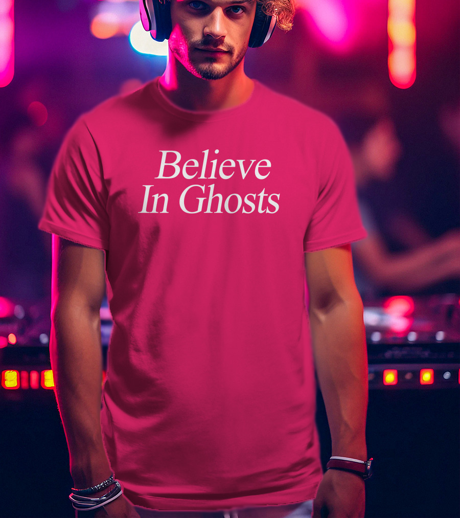 Lonely Ghost Believe In Ghosts T-Shirt