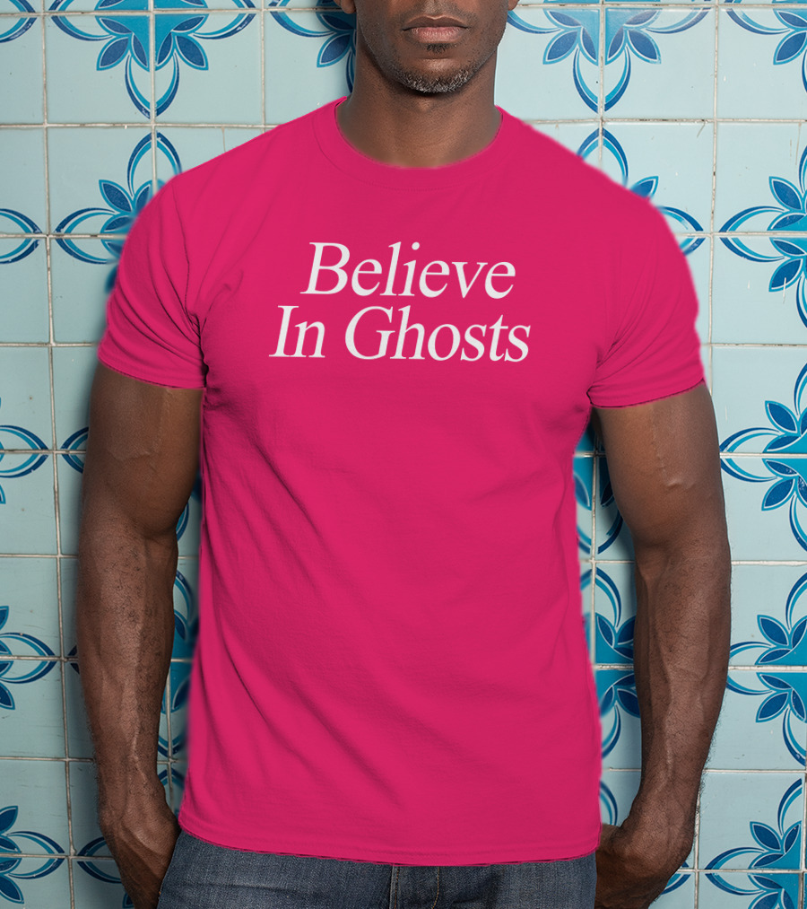 Lonely Ghost Believe In Ghosts T-Shirt