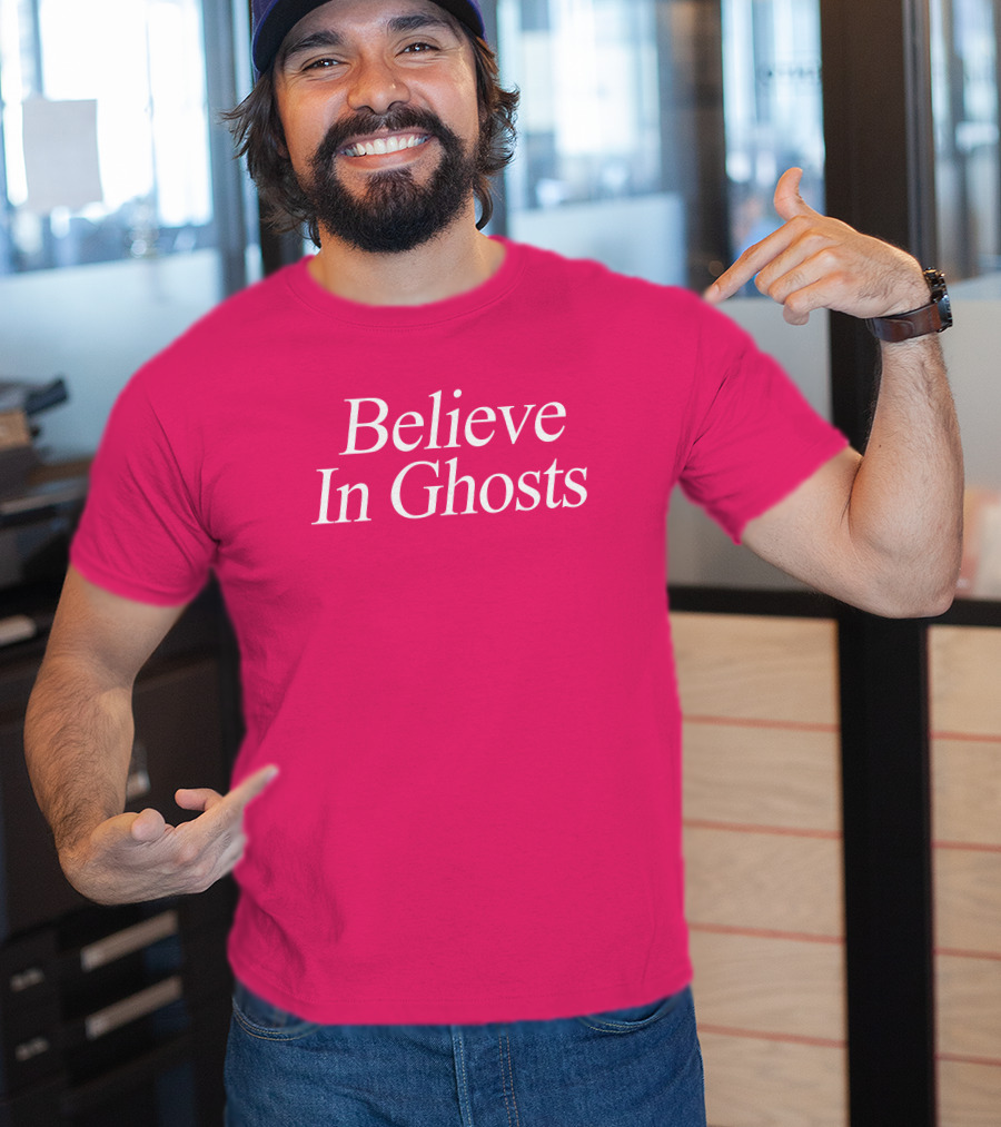 Lonely Ghost Believe In Ghosts T-Shirt