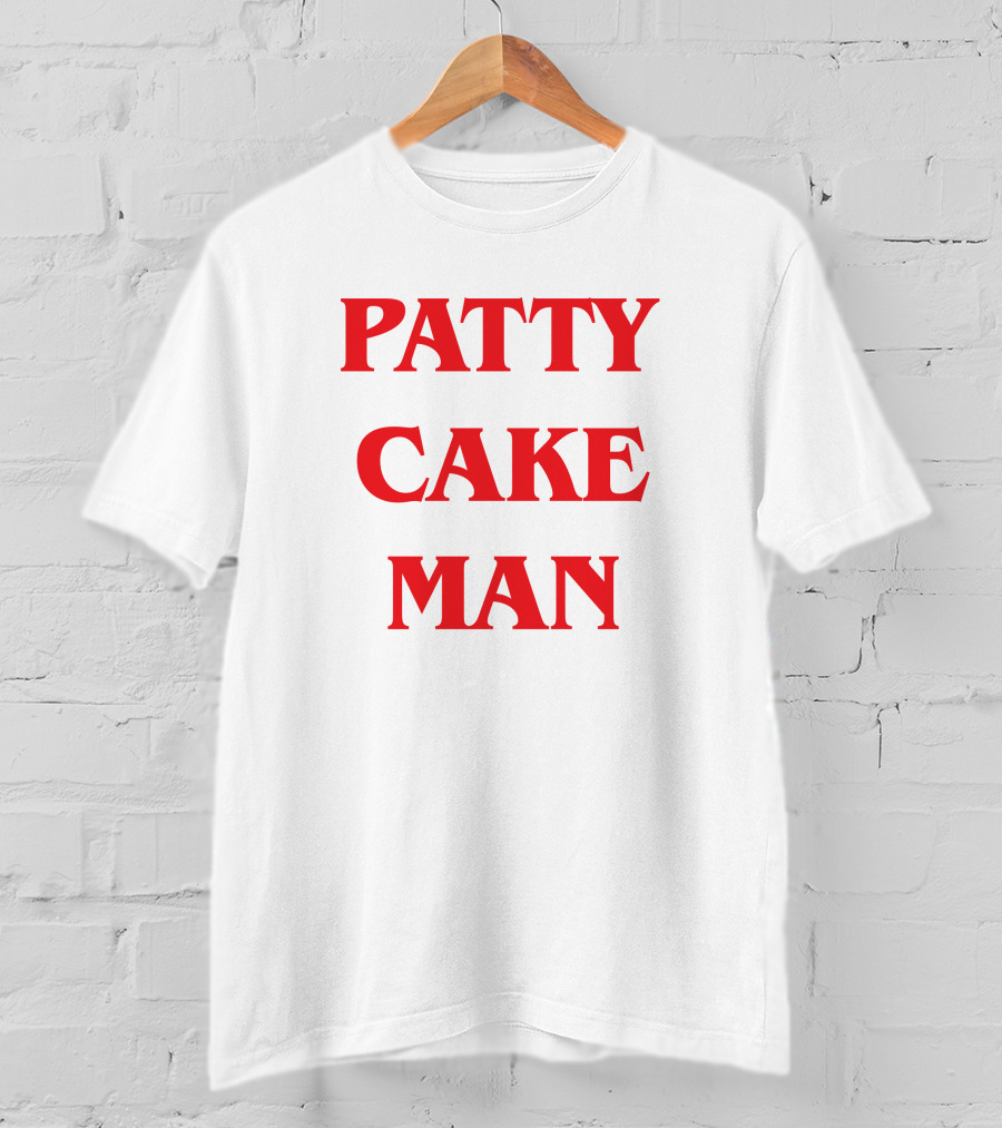 Upnorthtrips Presents Patty Cake Man Red T-Shirt