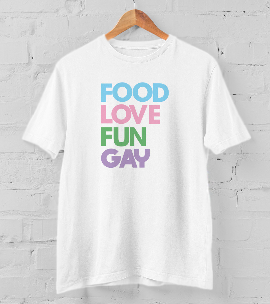 Try Guys Food Love Fun Gay Merch T-Shirt