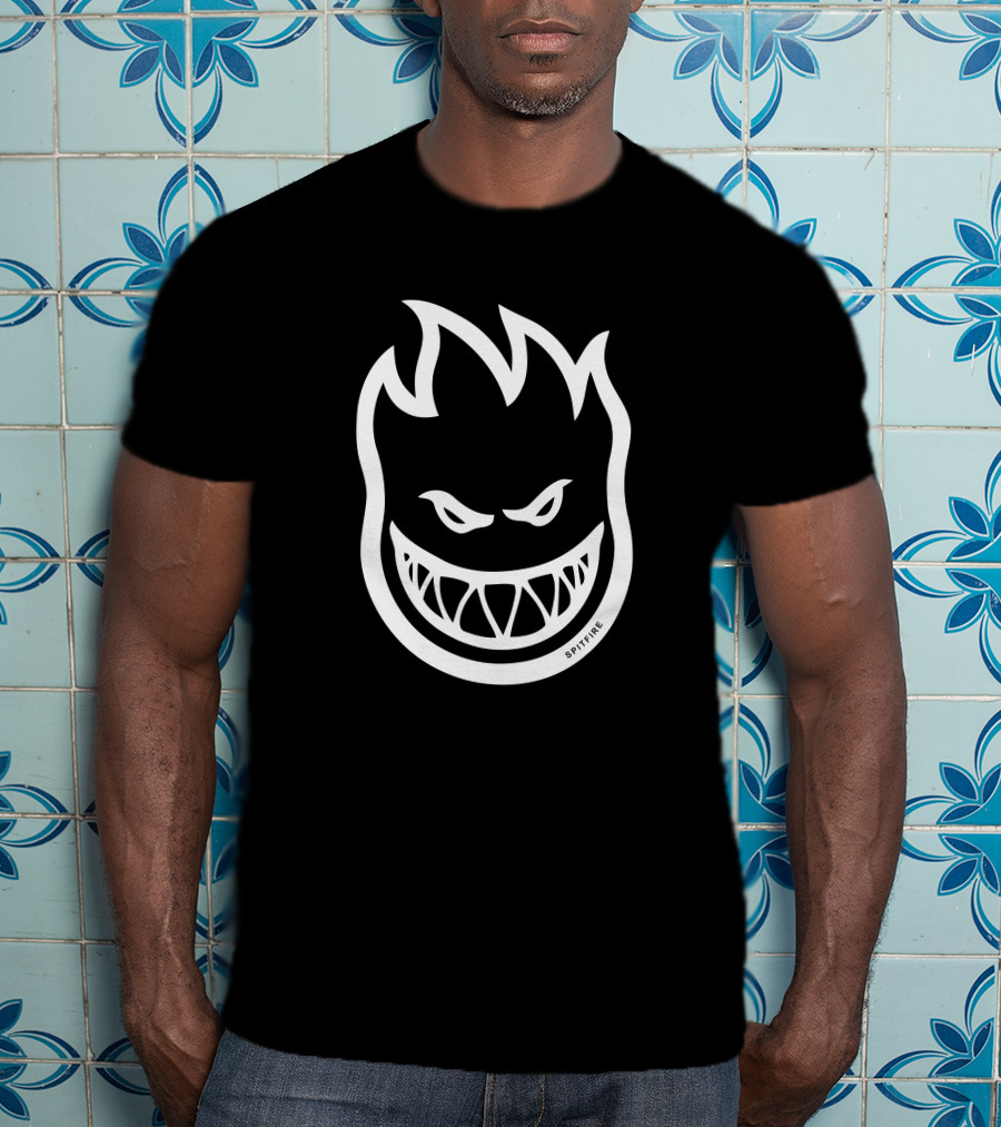Super Shop Spitfire Bighead Flame T-Shirt