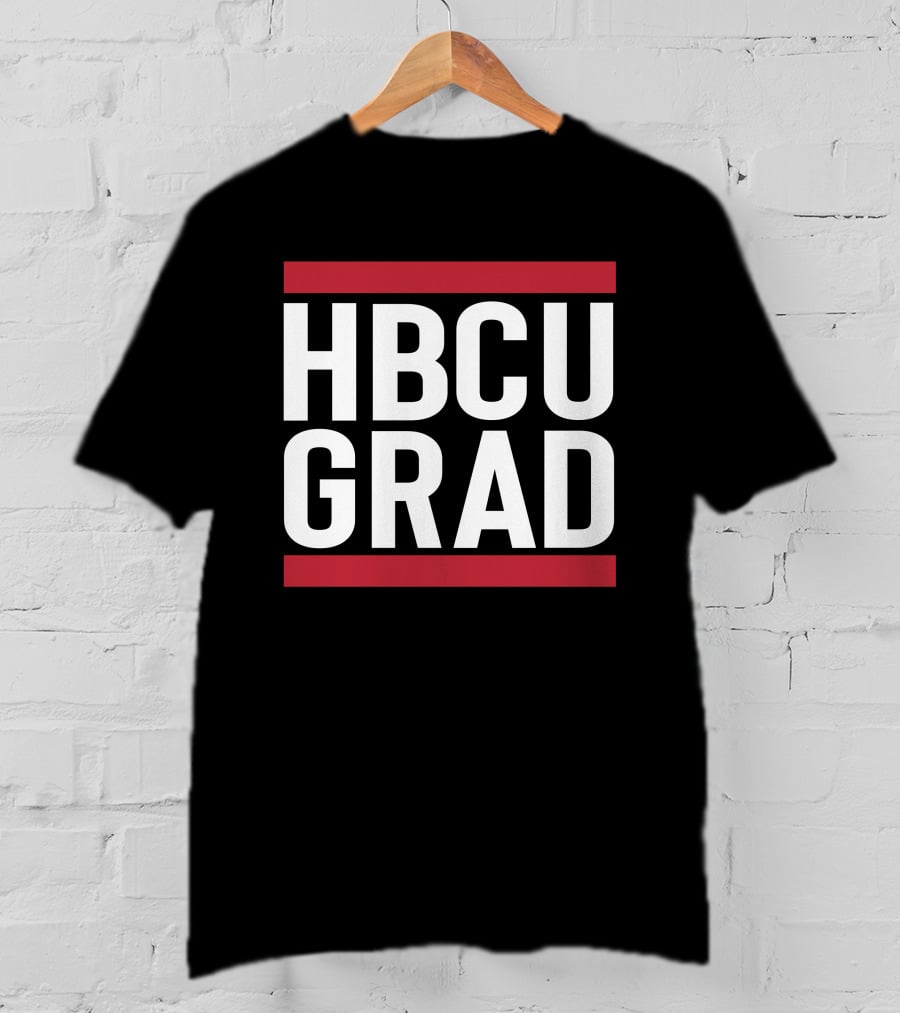 HBCU Grad Merch HBCU Grad Bold White T-Shirt