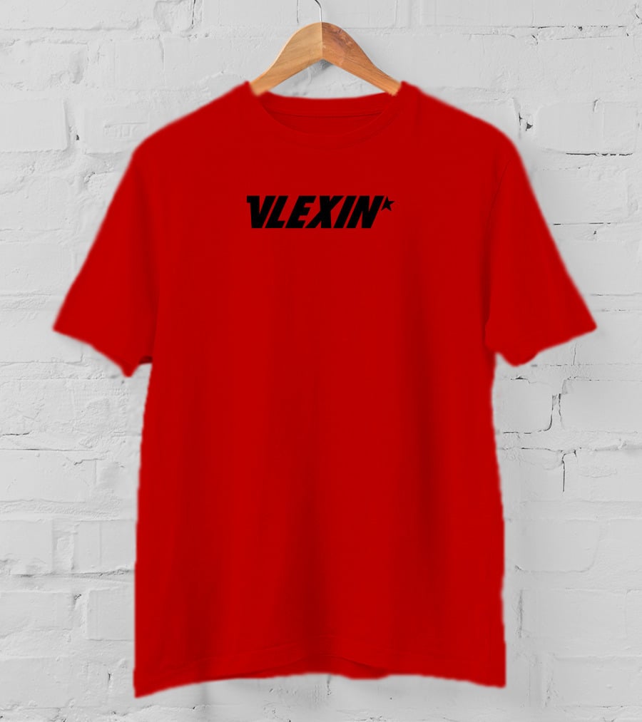 VLEXIN Brand Star Logo High-Impact Merch Vlexinbrand VLEXIN’ T-Shirt