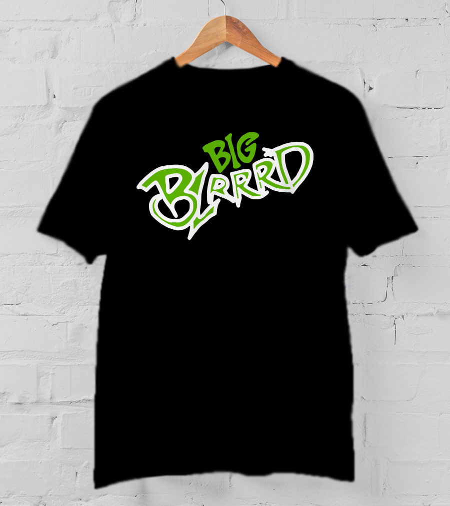 Pooh Shiesty Merch Big Blrrd Graphic Text Green T-Shirt