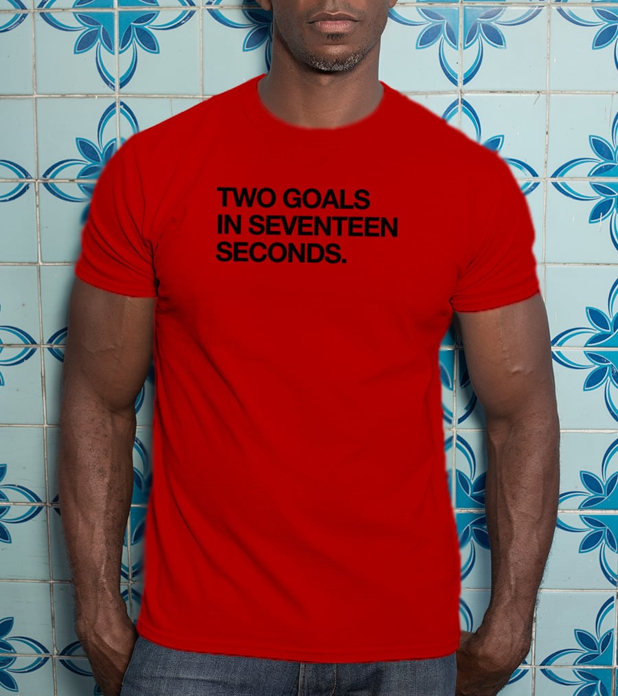Two Goals In Seventeen Seconds Chicago Sports History T-Shirt