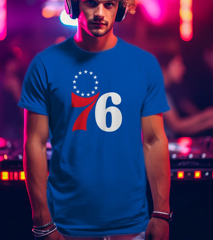 Philadelphia 76ers Furkan Korkmaz Stars T-Shirt