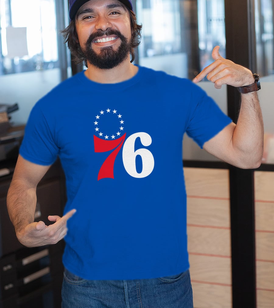 Philadelphia 76ers Furkan Korkmaz Stars T-Shirt