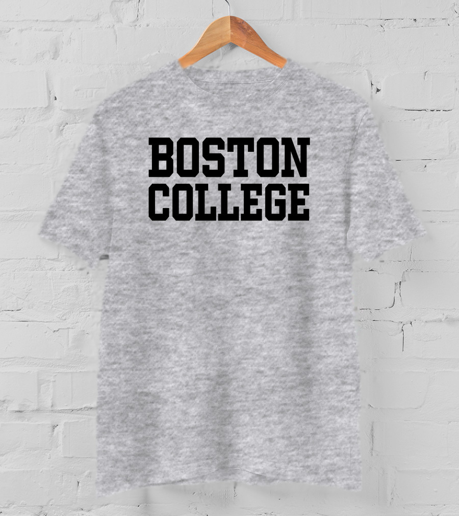 Boston College Dylan O'brien Archive Classic Style Collegiate Look T-Shirt