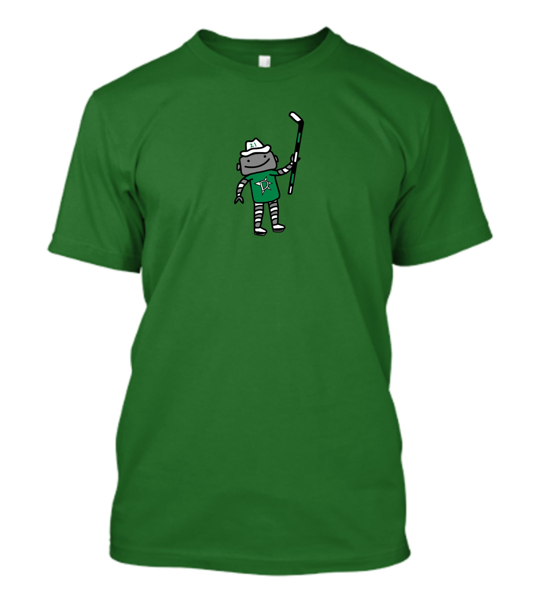 Jason Robertson Dallas Stars Texas Robo Hockey 21 T-Shirt