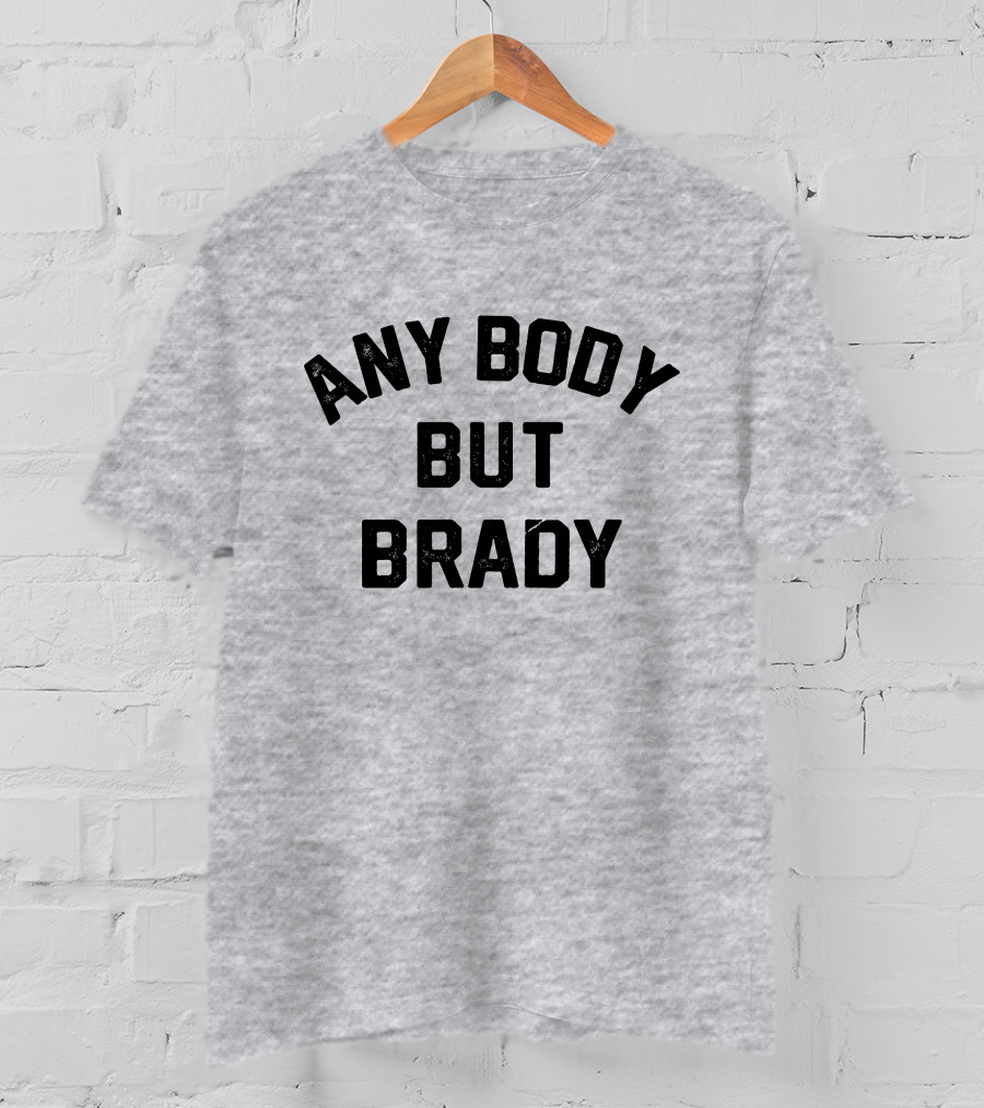Steel City Anybody But Brady Football Fan Pittsburgh Dad T-Shirt