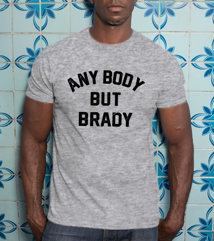 Steel City Anybody But Brady Football Fan Pittsburgh Dad T-Shirt