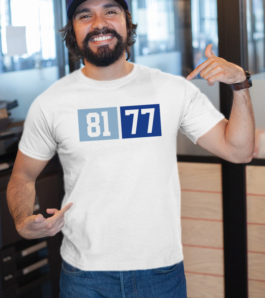 81 77 Victory Scoreboard T-Shirt
