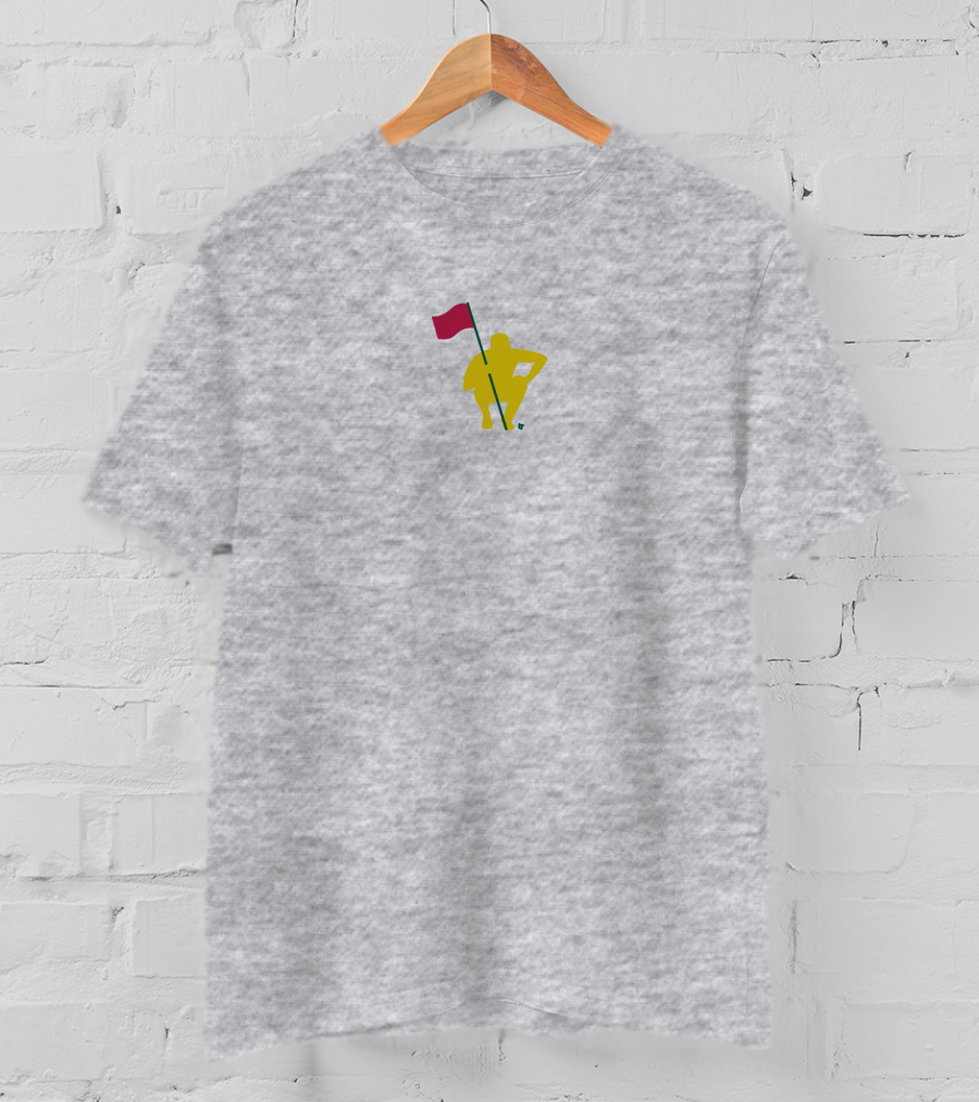 The Caddie Network April Edition Breaking Golf Flag T-Shirt