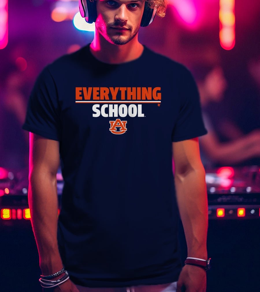 Auburn Everything School Logo Auburn Tigers T-Shirt