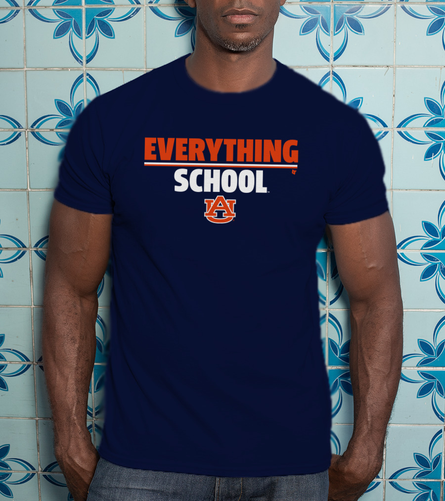 Auburn Everything School Logo Auburn Tigers T-Shirt
