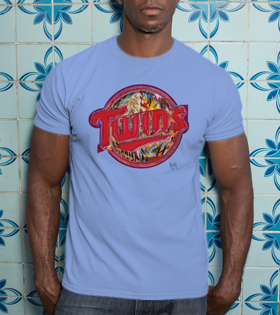 Twins Jimmy Longoria Local Artist Minnesota Baseball T-Shirt