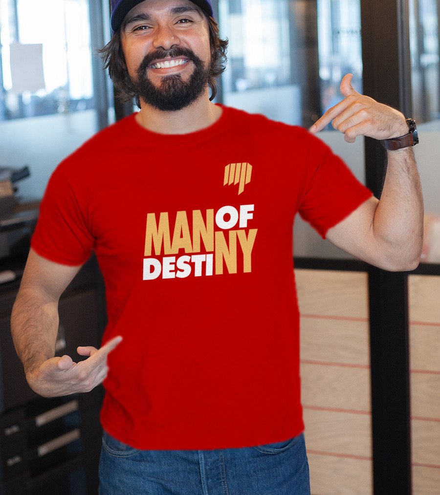 Manny Pacquiao Man Of Destiny Boxingnewsed T-Shirt