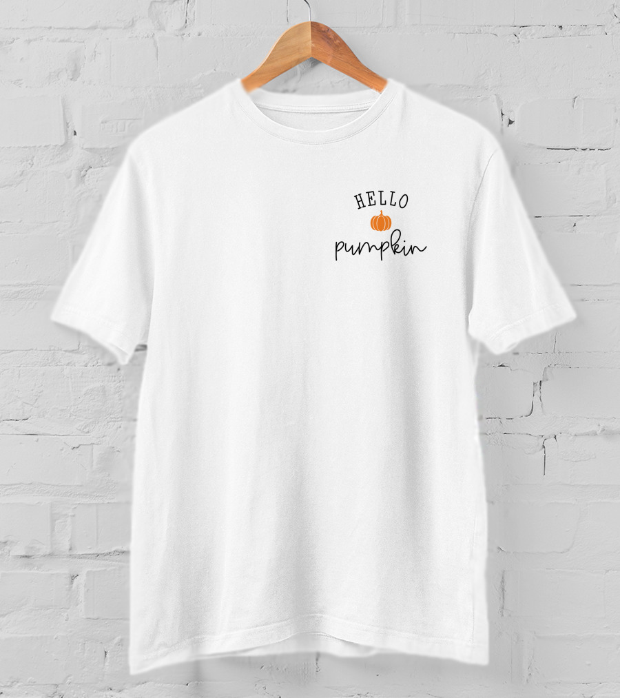 Shopstyle Hello Pumpkin Fall Audrey Mcclelland Autumn T-Shirt