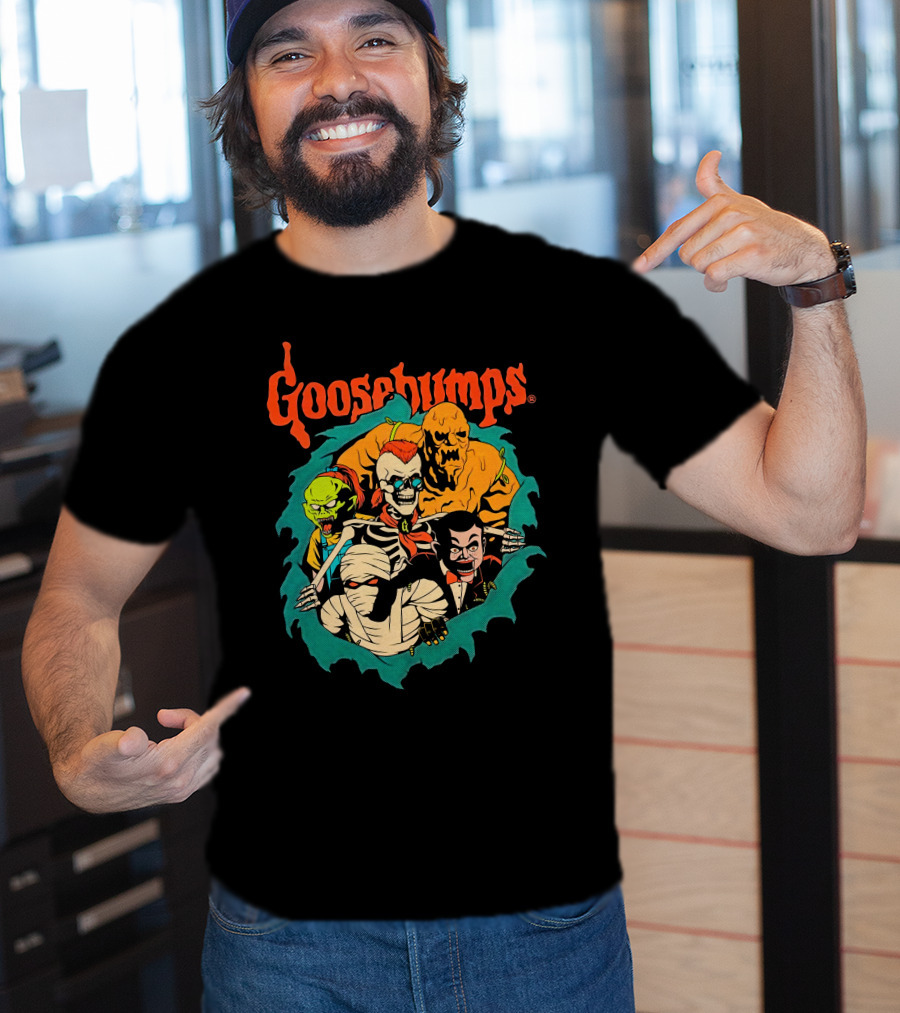 Goosebumps Creepy Co Mummy Monsters Retro Horror T-Shirt