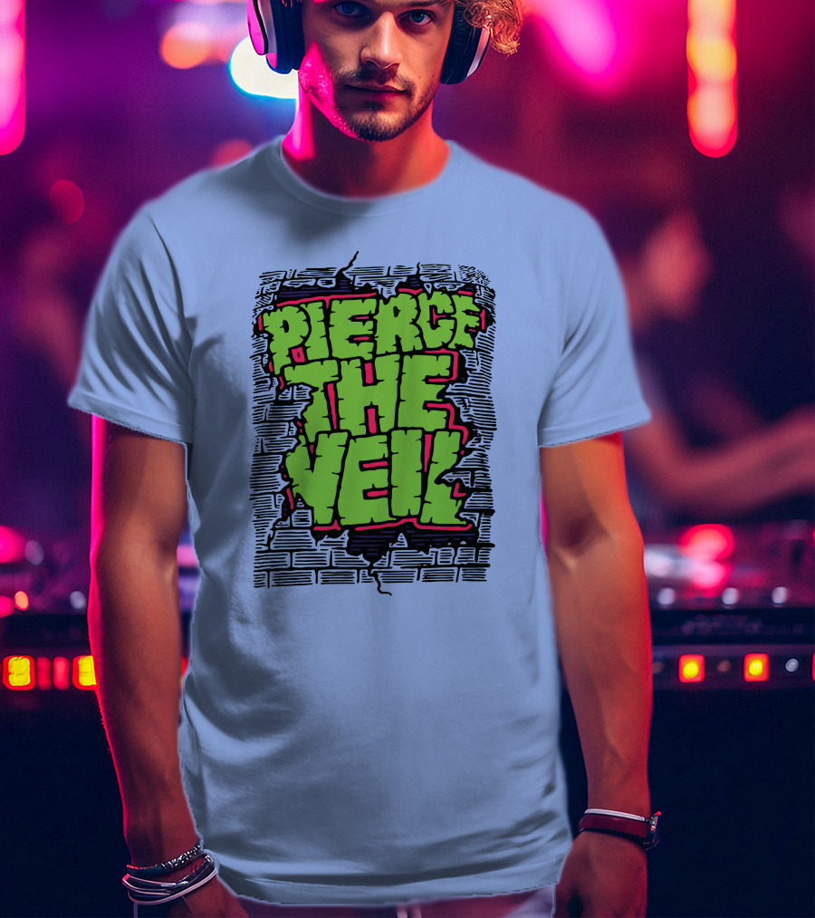 Pierce The Veil Freakish Beast Brick Wall T-Shirt