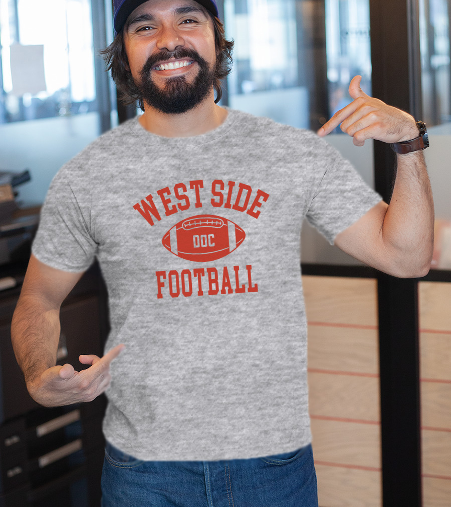 Westside Football Doc WHS Warriorfb Dr Larry Widman T-Shirt
