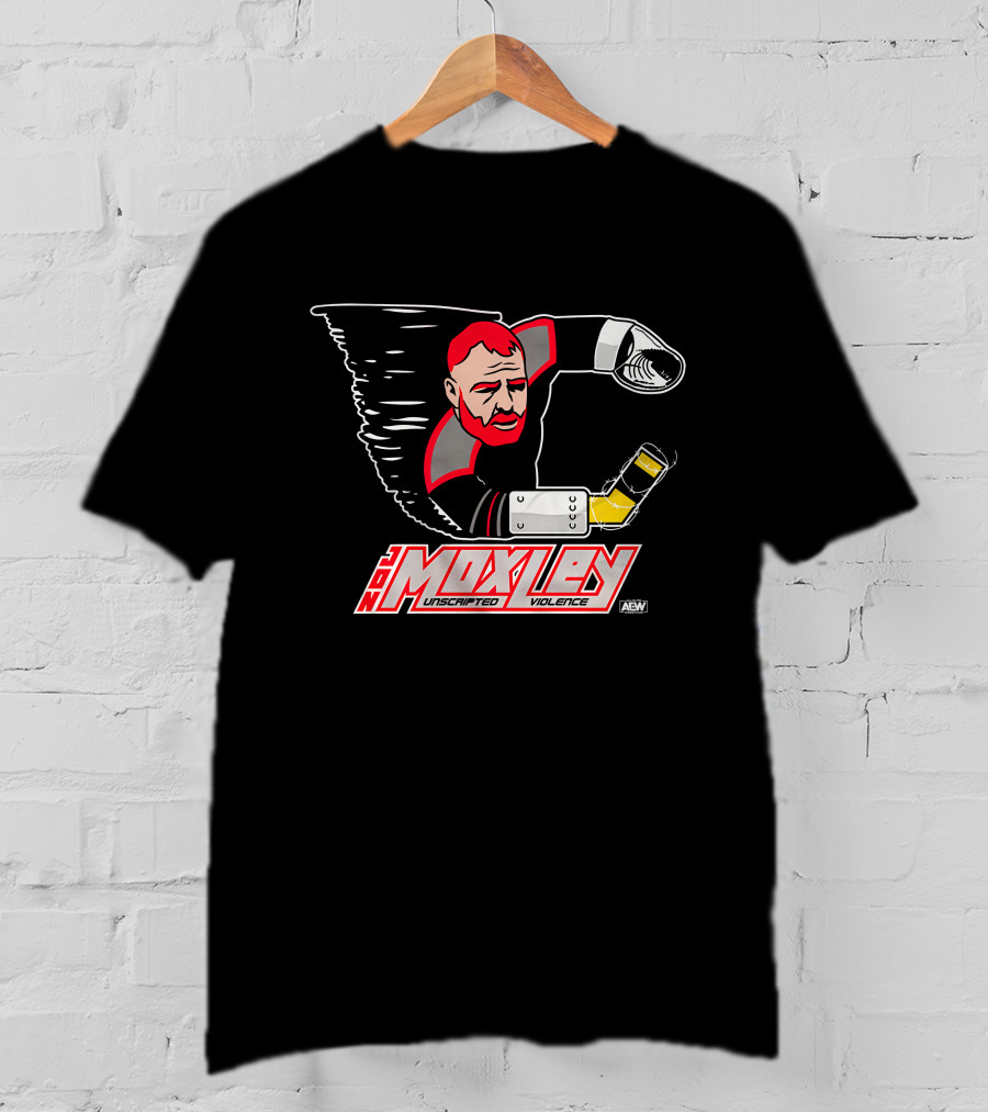 Jon Moxley AEW Cyclone Unscripted Violence T-Shirt
