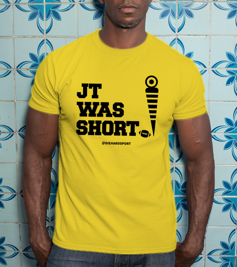 JT Was Short @DiehardSport Football Marker T-Shirt