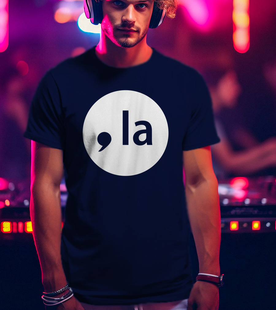 Comma La Elzey Quirky Text T-Shirt