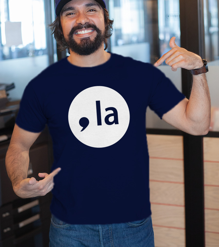 Comma La Elzey Quirky Text T-Shirt