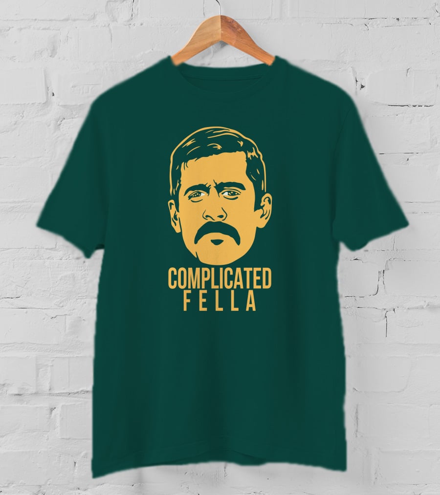 Cheeseheadtv Go Pack Go Complicated Fella Keefersport Packers Aaron Rodgers T-Shirt