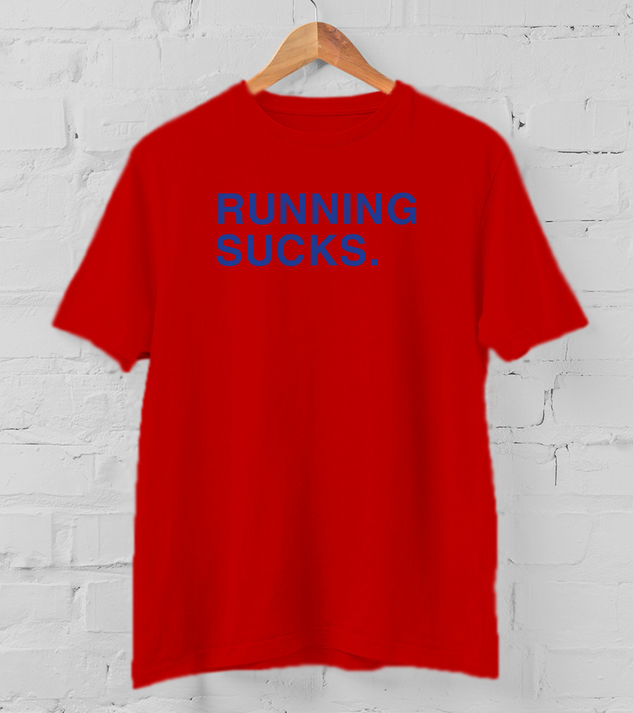 Running Sucks Alex Ovechkin Barstoolchief T-Shirt