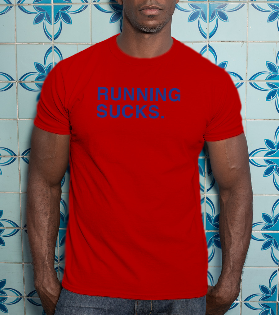 Running Sucks Alex Ovechkin Barstoolchief T-Shirt
