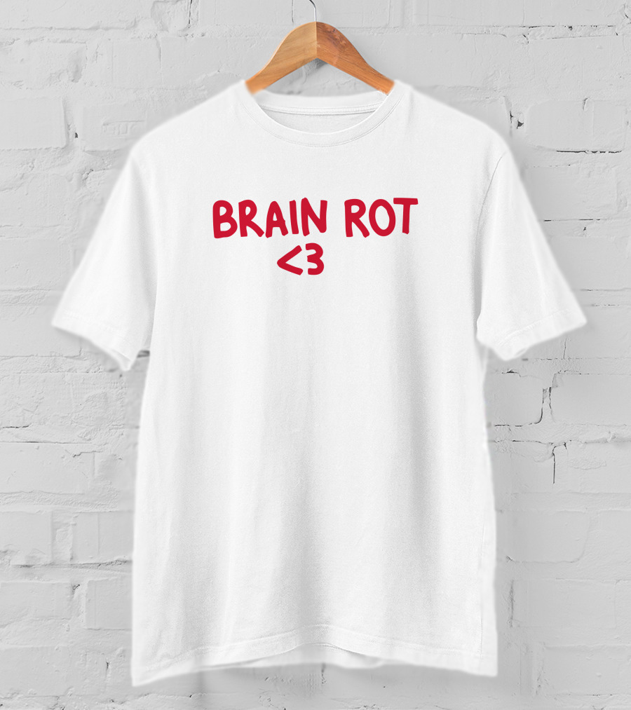 Brain Rot <3 Natalie Heart T-Shirt