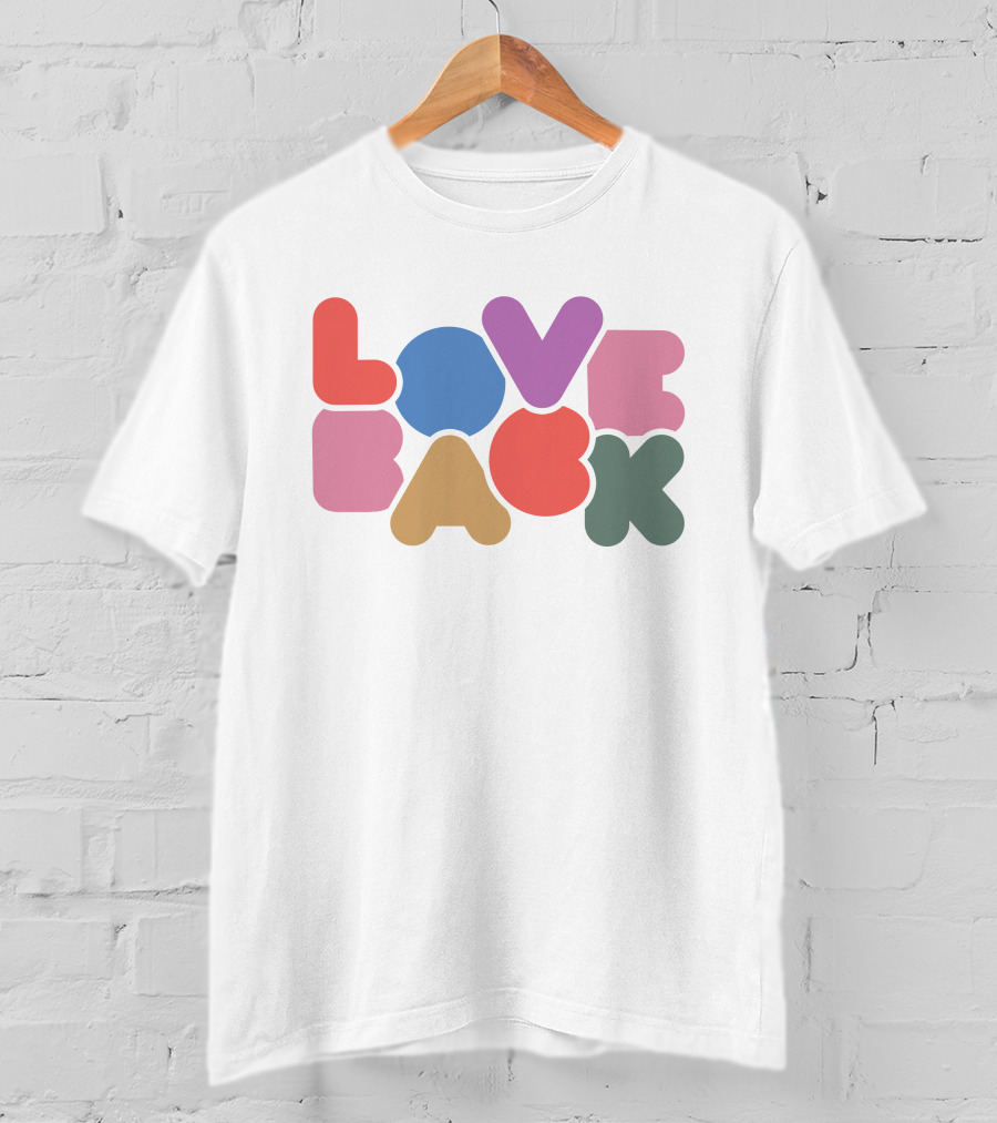 Love Back Merch Why Don't We Love Back Multicolor Bubbles T-Shirt