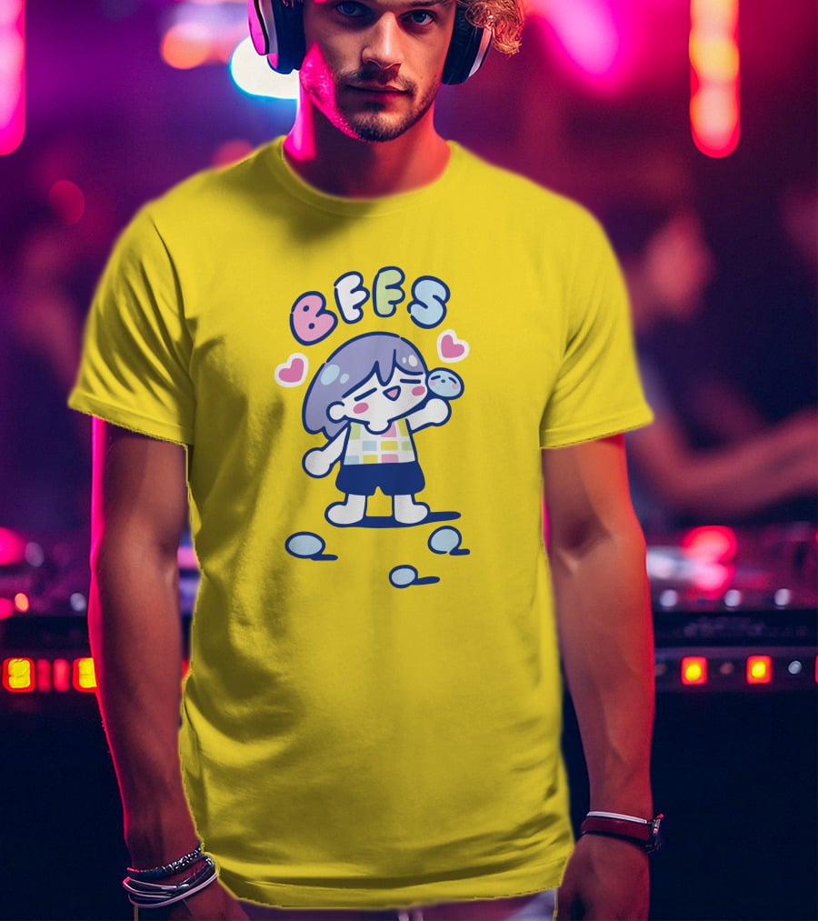 Omori Merch BFFs Kel And Friend Omocat Shop Merch T-Shirt