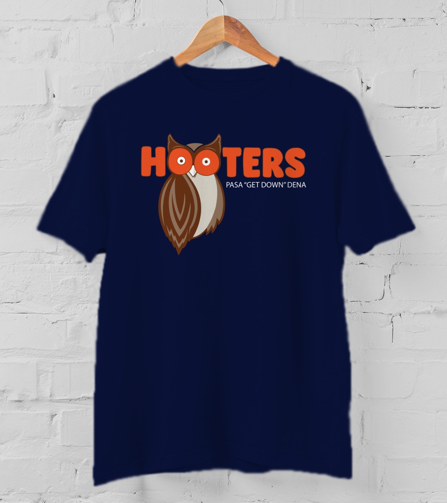 Michael Schwab Cristian Javier Hooters Owl Pasa Get Down Dena T-Shirt