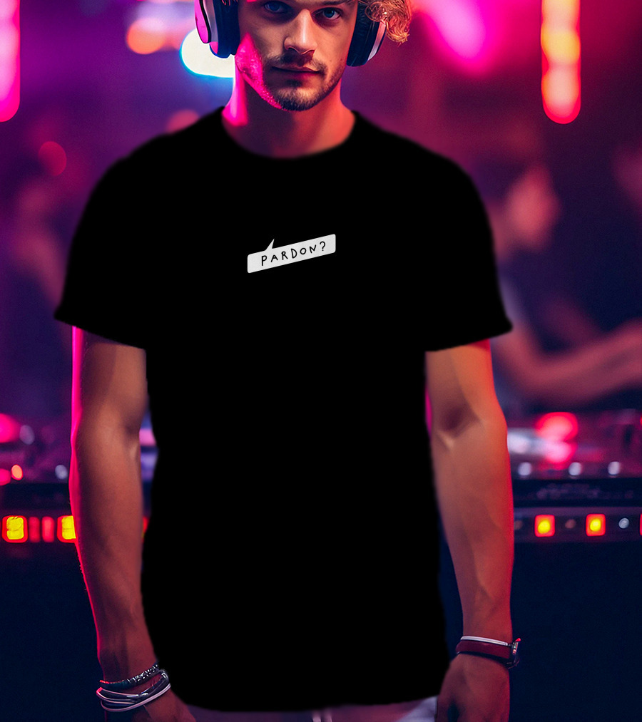 Kurtis Conner Pardon Speech Bubble Merch T-Shirt